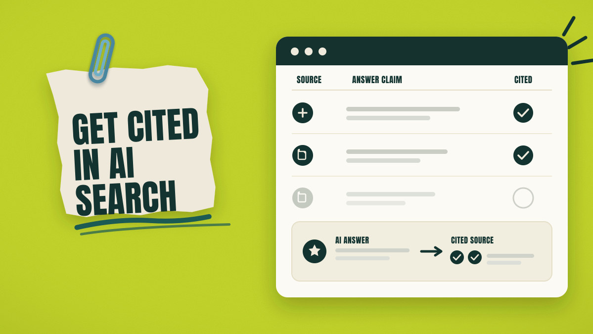 How to Get Cited in AI Search Results