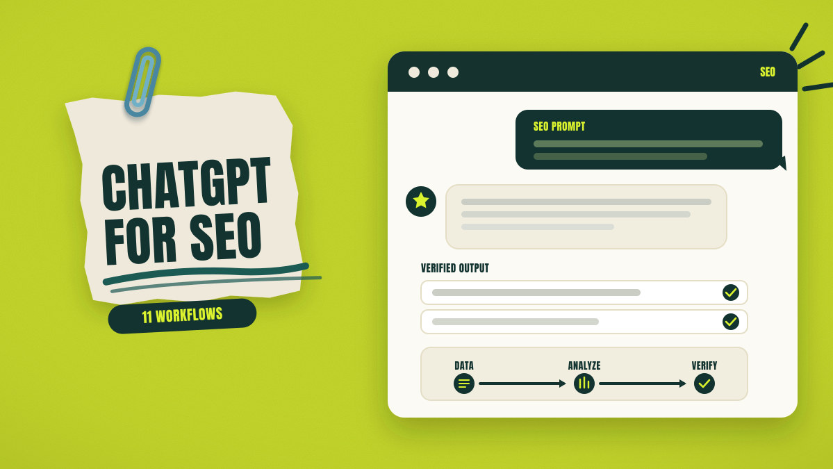 How to Use ChatGPT for SEO: 11 Practical Workflows