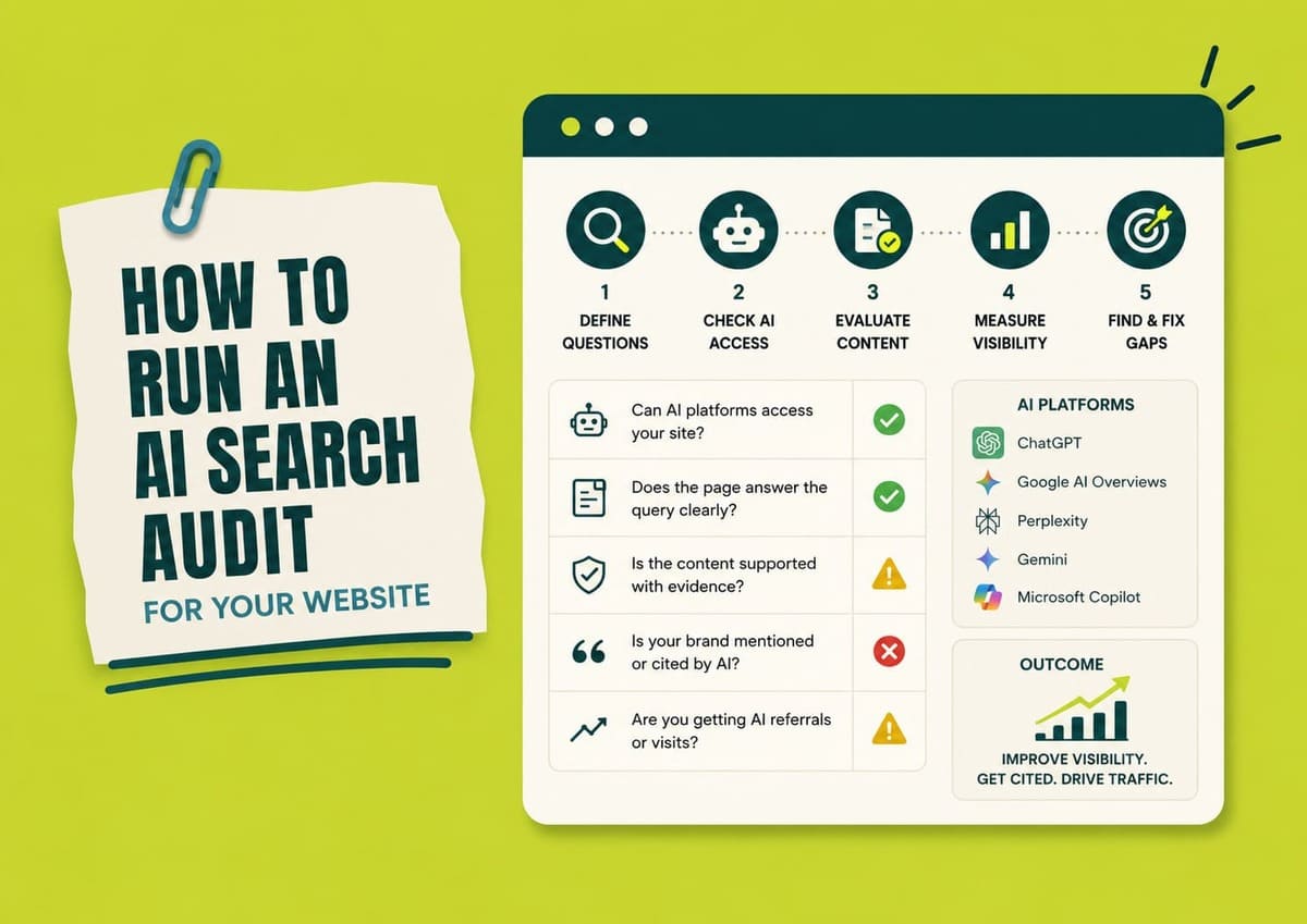 How to Run an AI Search Audit for Your Website