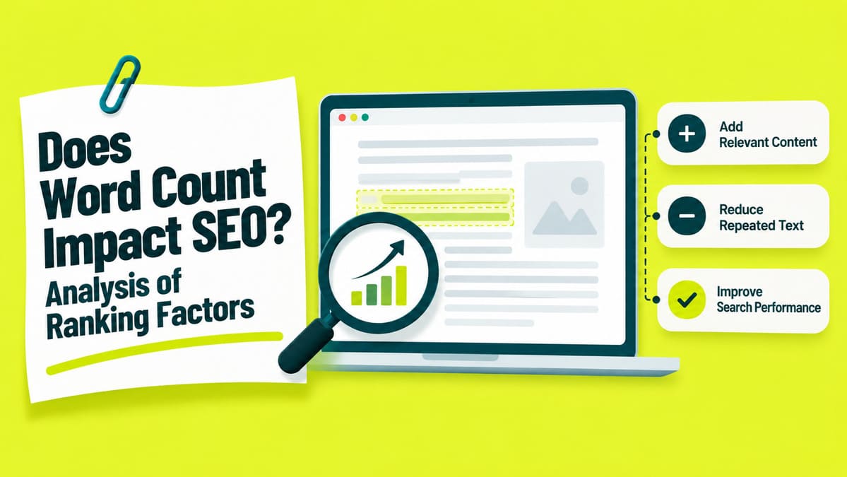 Does Word Count Impact SEO? Analysis of Ranking Factors